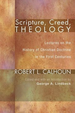 Scripture, Creed, Theology (eBook, ePUB)