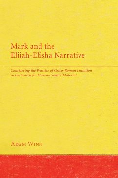 Mark and the Elijah-Elisha Narrative (eBook, ePUB)