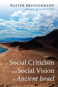 Social Criticism and Social Vision in Ancient Israel (eBook, ePUB)