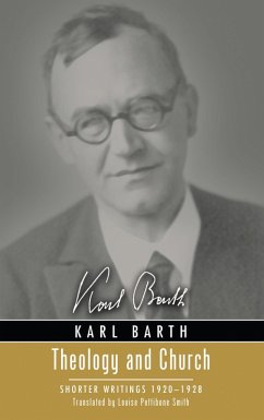 Cover Theology and Church (eBook, ePUB)