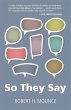 So They Say (eBook, ePUB) - Bild 1