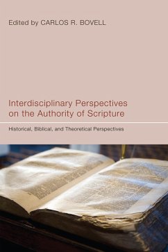 Interdisciplinary Perspectives on the Authority of Scripture (eBook, ePUB)