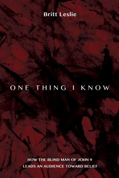 One Thing I Know (eBook, ePUB)