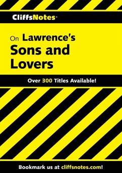 CliffsNotes on Lawrence's Sons and Lovers (eBook, ePUB) - Shaw, Rita Granger