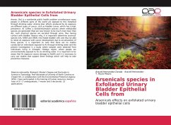 Arsenicals species in Exfoliated Urinary Bladder Epithelial Cells from