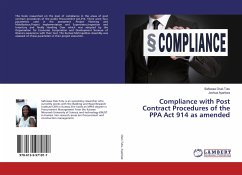 Compliance with Post Contract Procedures of the PPA Act 914 as amended - Osei-Tutu, Safowaa;Ayarkwa, Joshua