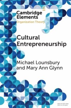 Cultural Entrepreneurship (eBook, PDF) - Lounsbury, Michael