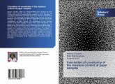 Calculation of uncertainty of the moisture content of paper samples