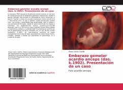 Embarazo gemelar acardio anceps (das. k.1902). Presentación de un caso