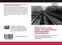 Adherencia entre capas de pavimentos, interponiendo Geosintéticos