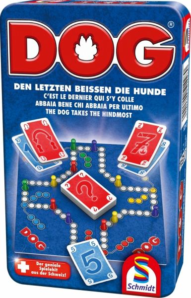 Schmidt 51428 - Dog, Mitbringspiel, Teamspiel, Kartenspiel, Brettspiel -  Bei bücher.de immer portofrei