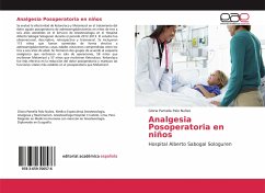 Analgesia Posoperatoria en niños - Palo Nuñez, Gloria Pamella