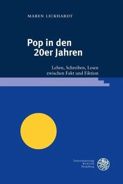 Pop in den 20er Jahren (eBook, PDF) - Lickhardt, Maren