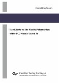 Size Effects on the Plastic Deformation of the BCC-Metals Ta and Fe (eBook, PDF)