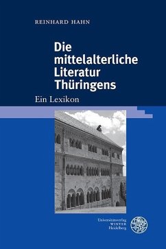 Die mittelalterliche Literatur Thüringens (eBook, PDF) - Hahn, Reinhard