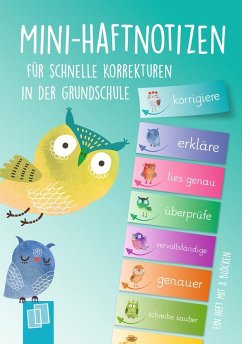 Mini-Haftnotizen für schnelle Korrekturen in der Grundschule - Verlag an der Ruhr, Redaktionsteam