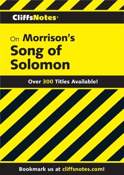 CliffsNotes on Morrison's Song of Solomon (eBook, ePUB) - Washington, Durthy A.