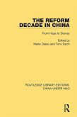 The Reform Decade in China (eBook, ePUB)