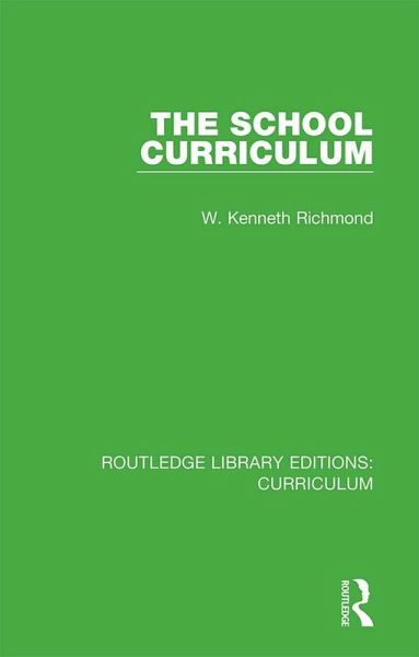 The School Curriculum (eBook, PDF) The School Curriculum (eBook, PDF)