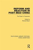 Reform and Reaction in Post-Mao China (eBook, PDF)
