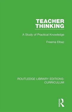 Teacher Thinking (eBook, PDF) - Elbaz, Freema