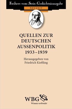 Quellen zur deutschen Außenpolitik 1933 - 1939 (eBook, PDF)