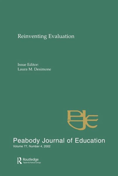 Reevaluating Evaluation (eBook, PDF) Reevaluating Evaluation (eBook, PDF)