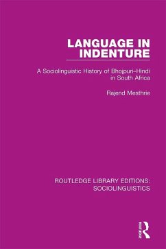 Language in Indenture (eBook, PDF) - Mesthrie, Rajend