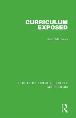 Curriculum Exposed (eBook, PDF) Cover Curriculum Exposed (eBook, PDF)