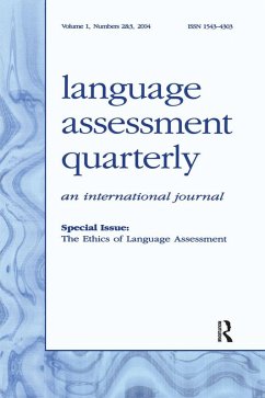 Cover The Ethics of Language Assessment (eBook, ePUB)