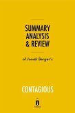 Summary, Analysis & Review of Jonah Berger's Contagious by Instaread (eBook, ePUB)