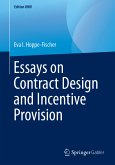 Essays on Contract Design and Incentive Provision (eBook, PDF)