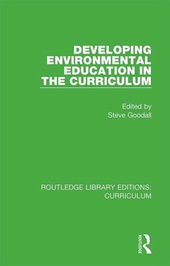 Cover Developing Environmental Education in the Curriculum (eBook, ePUB)