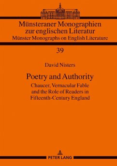Poetry and Authority (eBook, ePUB) - David Nisters, Nisters