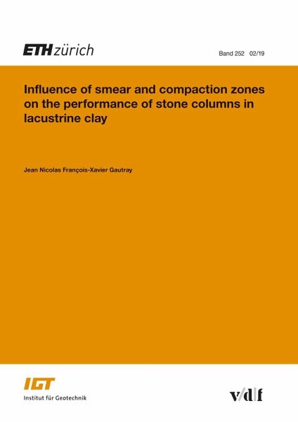 Influence of Smear and Compaction Zones on the Performance of Stone Columns in Lacustrine Clay (eBook, PDF)