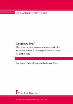 Le genre bref (eBook, PDF)