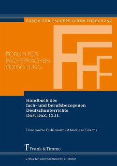 Handbuch des fach- und berufsbezogenen Deutschunterrichts DaF, DaZ, CLIL (eBook, PDF) - Buhlmann, Rosemarie; Fearns, Anneliese