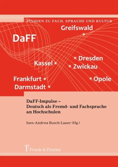 DaFF-Impulse - Deutsch als Fremd- und Fachsprache an Hochschulen (eBook, PDF)