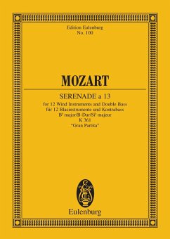 Serenade a 13 (eBook, PDF) - Mozart, Wolfgang Amadeus