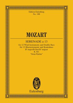 Serenade a 13 (eBook, PDF) - Mozart, Wolfgang Amadeus