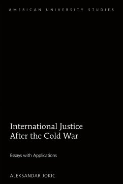 International Justice After the Cold War (eBook, ePUB) - Jokic, Aleksandar
