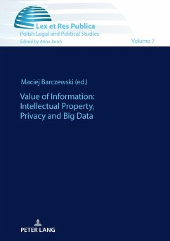Value of Information: Intellectual Property, Privacy and Big Data (eBook, ePUB)