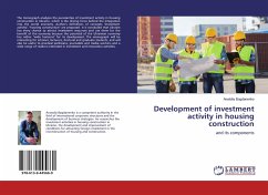 Development of investment activity in housing construction - Bogdanenko, Anatoliy
