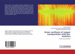 Green synthesis of copper nanoparticles with bio-statistics