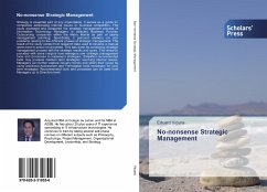 No-nonsense Strategic Management - Vicuna, Eduard