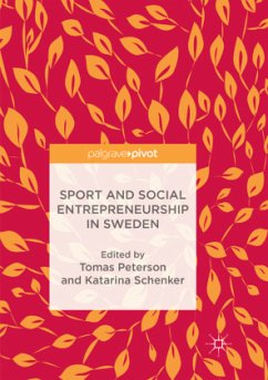 Cover Sport and Social Entrepreneurship in Sweden
