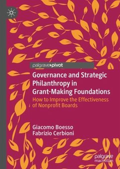 Governance and Strategic Philanthropy in Grant-Making Foundations - Boesso, Giacomo;Cerbioni, Fabrizio