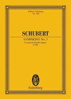 Symphony No. 3 D major (eBook, PDF) - Schubert, Franz