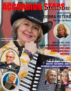 Accordion Stars Illustrated Magazine-Book.Volume 1 March 2019 - de Lafayette, Maxinillien