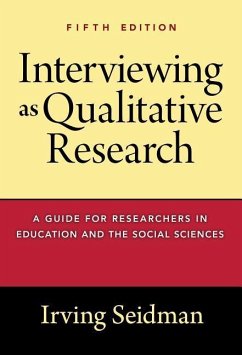 Interviewing as Qualitative Research - Seidman, Irving